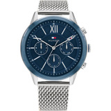 Reloj Para Hombre Tommy Hilfiger Morrison 1710524 Plateado