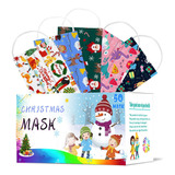 Mascarilla Infantil Mascarilla Desechable Navidad Industrial