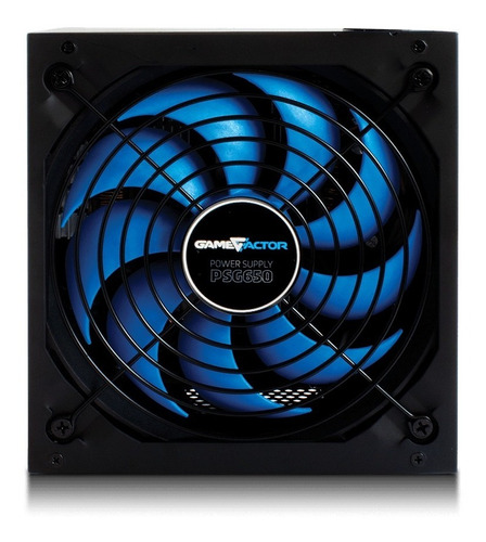 Fuente De Poder  Game Factor Psg650  650watts 80 Plus Bronze