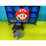 Consola Nintendo 64 Con Juego Super Mario 64