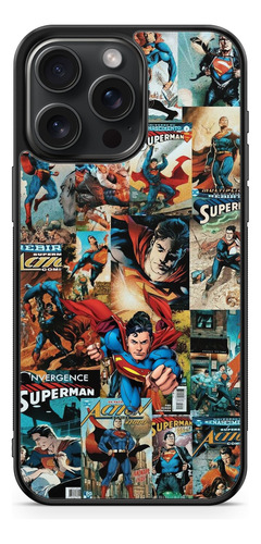 Funda Superman Kal El Clark Kent Dc Comics Collage