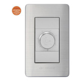 Placa Solaris Acero Inox C/gris Con Dimmer