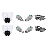 Kit De Dos Camaras Dahua Full Color De 2mp Dvr De 4ch 2mp 