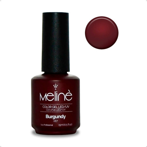 Esmalte Meline Nuevos Colores Gel Uv/led Semip. X 15 Ml