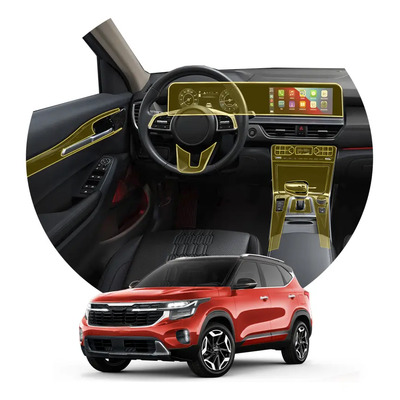 Película Protectora Kit Ppf Para Kia Seltos Sxl 2024-2026 Transparente | Meses sin interés
