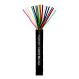 Cabo Manga Sem Blindagem 4 Vias X 26 Awg Tiaflex - 3m Preto