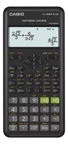 Calculadora Casio Científica 252 Funciones Fx350es Plus