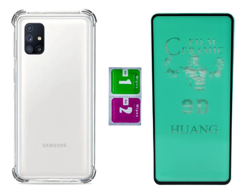 Pelicula Ceramica + Capa Anti Impacto Para Galaxy M51