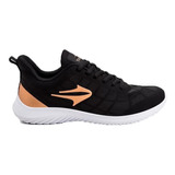 Zapatillas Topper Running Mujer Liss Negro-cobre  Cli