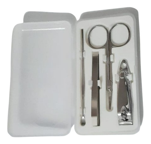 Mini Caixa De Bolsa Multiuso Manicure Kit Com 8