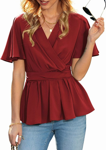 Blusa Para Dama De Moda Casual Elegante