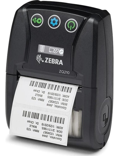 Impresora Móvil Zebra Zq210 58mm Usb Bluetooth