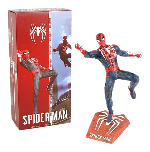 Spider Man Ps4 Escala 1/6 Estatua Team Of Prototyping 12puLG