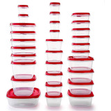 Set 60pz Recipientes-tapas Alimentos Rubbermaid Plástico