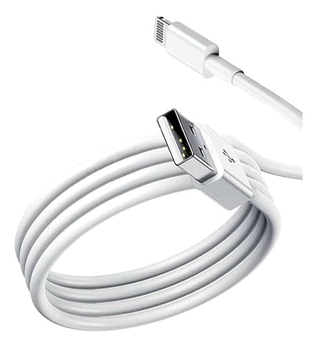 Cable Para iPhone Yourz Carga Rapida Usb 1m Blanco Turbo