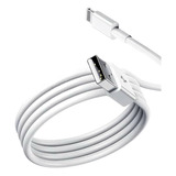 Cable Para iPhone Yourz Carga Rapida Usb 1m Blanco Turbo