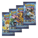 Cartas Pokemon 4 Sobres Evolutions Tcg