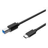 Cabo Para Impressora Usb-c Para Usb-b 2m Macbook Chromebook