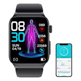 Reloj Inteligente Para Medir Glucosa Pulsera Android E500