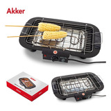 Akker Bbq Eléctrico Rejilla Con 3 Niveles Parrilla Asados 