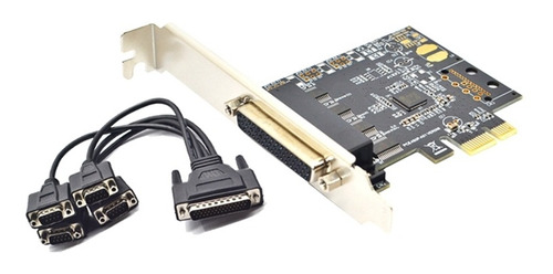 Tarjeta De Puerto Serie Pci-e Pcie A 4 Puertos Serie Rs232 9