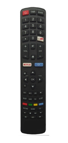 Control Remoto Para Pantalla Smart Tv Jvc V2 Televisión 