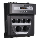 Mixer Dual For Sound Bt Pc Karaoke Tv Mini Stereo Audio