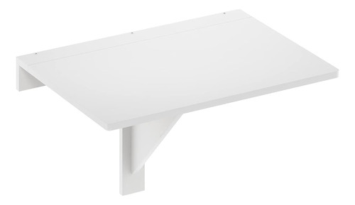 Furinno Hermite Mesa Plegable De Montaje En Pared, Blanco