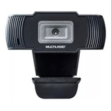 Webcam Com Microfone Multilaser Hd Usb 720p 30fps Ac339 Cor 