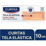 Apósito Adhesivo  Tela Elástica  X10un Curitas