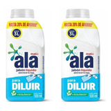 Ala Jabon Liquido 500 Ml Para Diluir Rinde 3 Lt Pack X2u