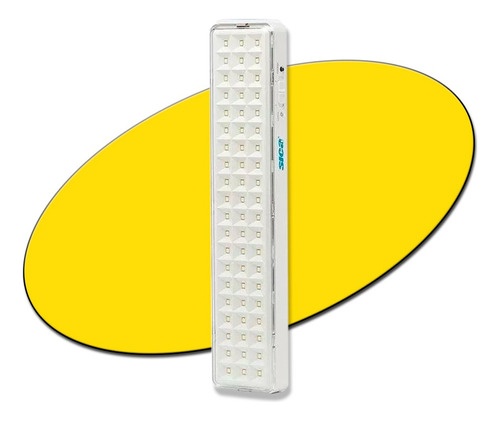 Luz De Emergencia 8hs 60 Leds Litio Sica Color Blanco