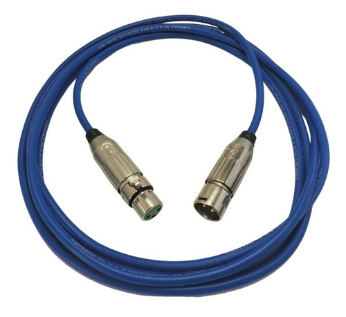 Cable Xlr Balanceado Conectores Switchcraft 10 Mts