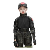 U Traje De Rana De Uniforme Militar De Camuflaje For Niños