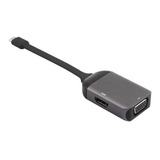 Cabo Adaptador Usb-c Para Vga E Hdmi Uca09 Geonav