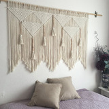 Macrame - Grifo Bohemio Para Colgar En La Pared, Cuerda Bohe