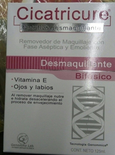 Desmaquillante Bifásico Vitamina E, Ojos Y Labios Envío Grat