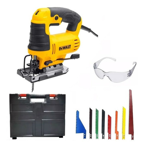 Serra Tico-tico Dewalt 650w Dwe300 Profissional 127v +brinde