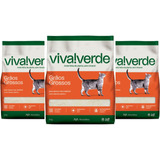 Kit C/ 3 Areias Higiênicas Viva Verde Vida Descomplicada 4kg