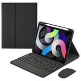 Capa Smart C/ Touchpad + Mouse P/ iPad 7ª/ 8ª/9ª Ger. 10.2