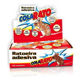 Kit Armadilha Ratoeira Adesiva Cola Rato Visgo 20 Unidades