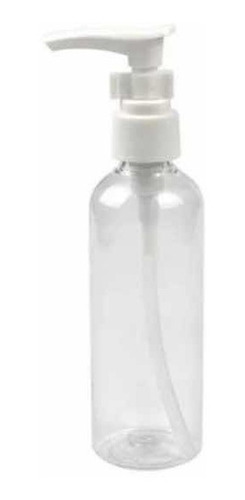 Pack 12 Botellas Plasticas Con Prensa  100ml
