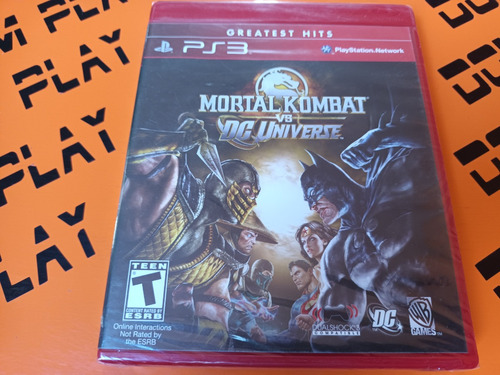 Mortal Kombat Vs Dc Ps3 Sellado Nuevo Físico Envíos Dom Play