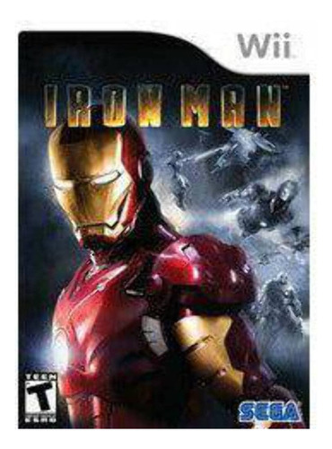  Iron Man - Wii Original Americano