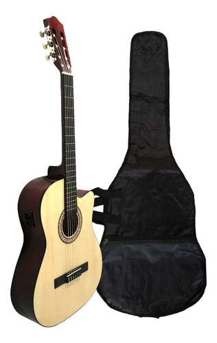 Guitarra Criolla Estudio Superior Cg100 Rdsb + Funda