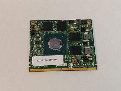 Lot Of 2 Nvidia Quadro M1200m 4 Gb Gddr5 Mxm 3.0 A Lapto Ttz