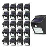 Pack 20 Focos Led Solares Exterior - Sensor De Luz Solar