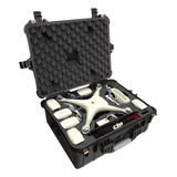 Estuche Case Club Para Drone  Dji Phantom 4 (gen 2), Negro