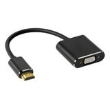 Pasow Adaptador Hdmi A Vga Hdmi Macho A Vga Hembra, Converti