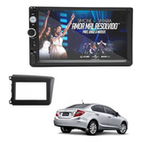 Central Multimidia Dvd 2 Din 7p Mp5 New Civic 12/16